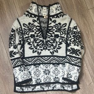 ANTHROPOLOGIE HALF ZIP WINTER JACKET